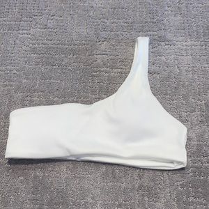 One shoulder bikini top